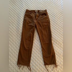 Brown/camel jeans